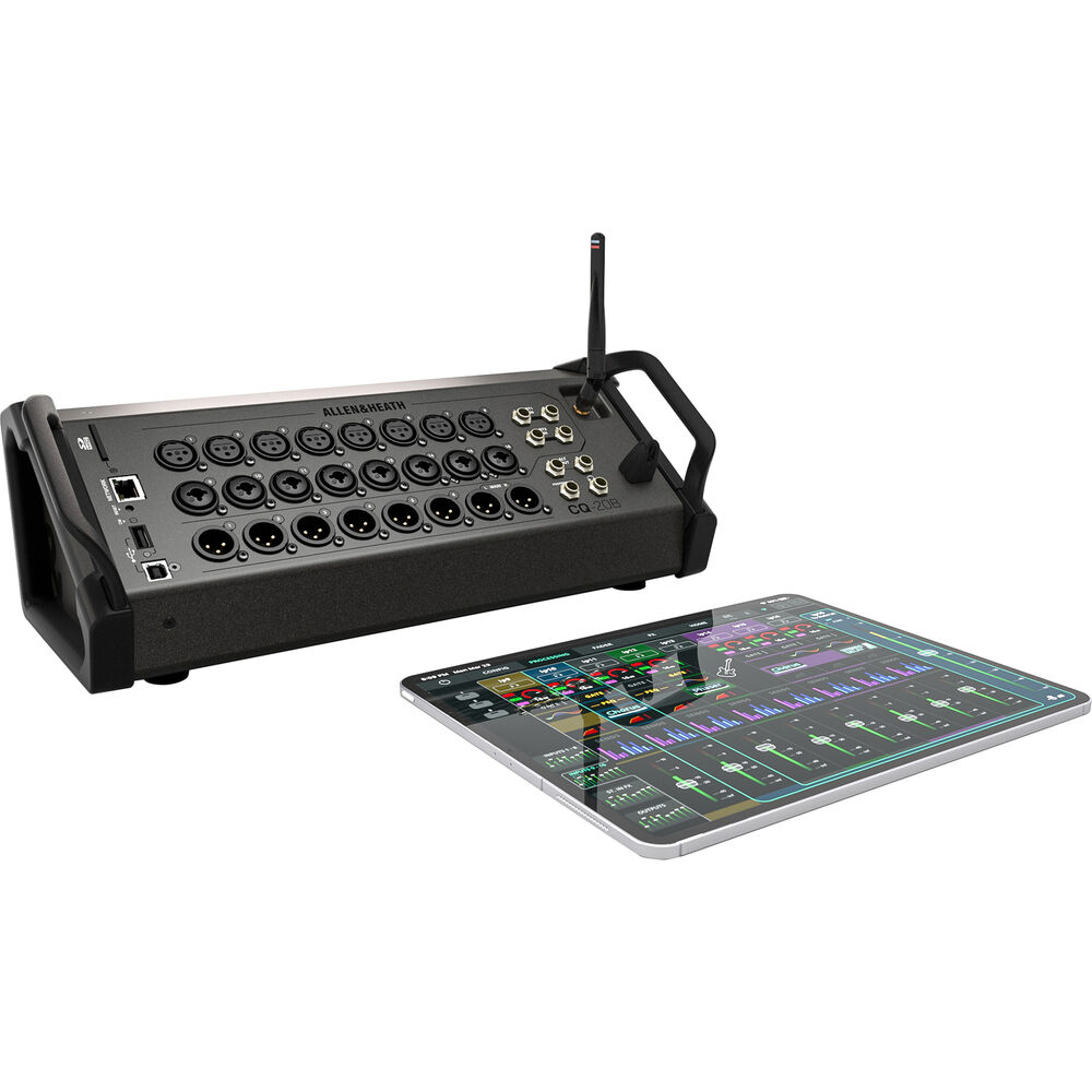 Allen and Heath CQ20B | Ultracompact 20-Channel Digital Mixer