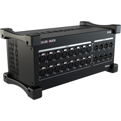 Allen and Heath DT168 | 16x8 Dante/AES67 Audio I/O Expander