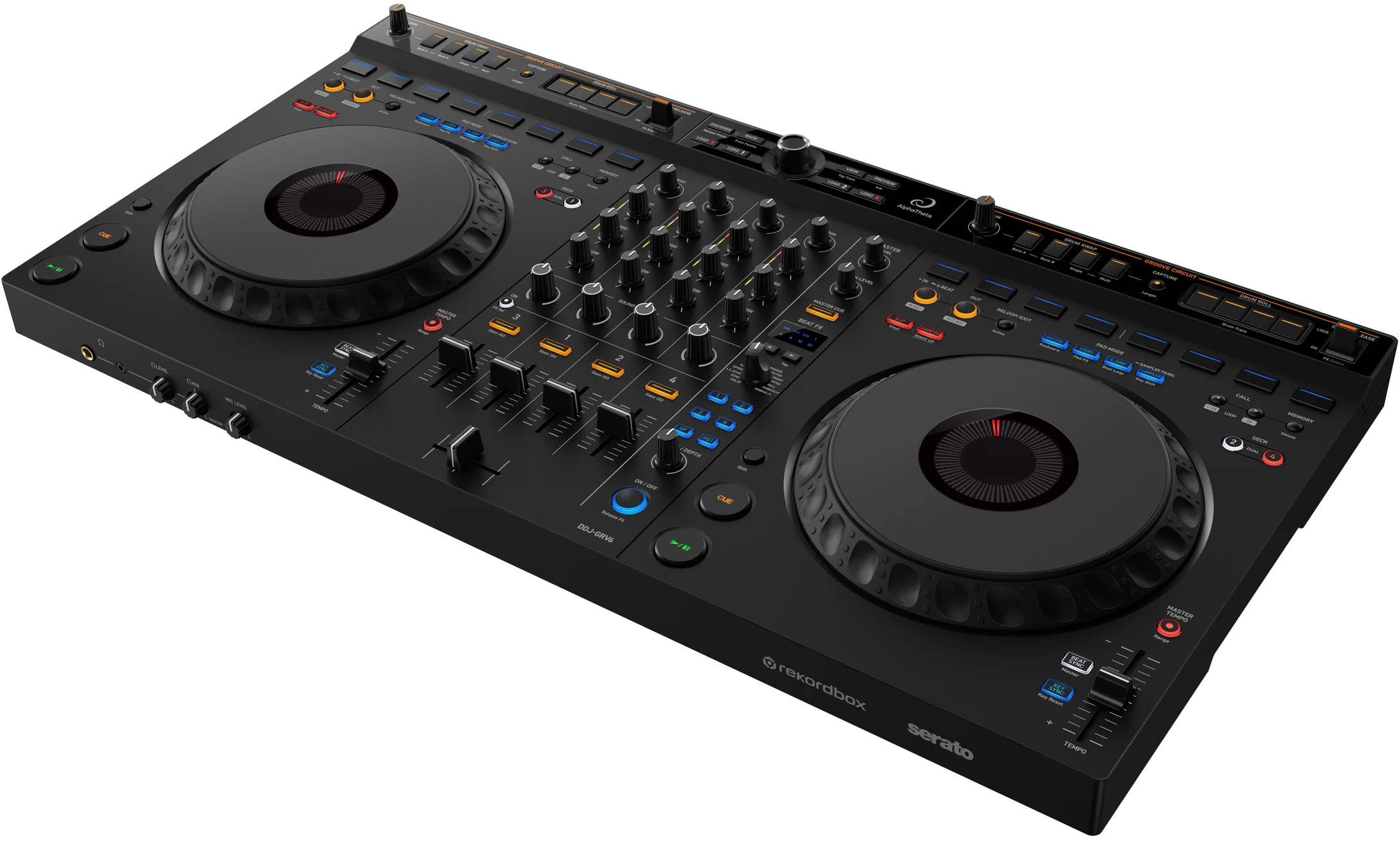 AlphaTheta DDJ GRV6 4 Channel DJ Controller With Groove Circuit AlphaTheta DDJ GRV6 4 Channel DJ Controller With Groove Circuit