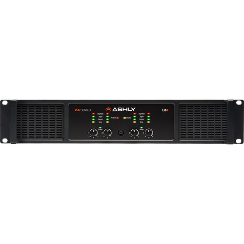 Ashly CA 1.04 | 4-Channel 1000W Ultra-Efficient Installation Amplifier