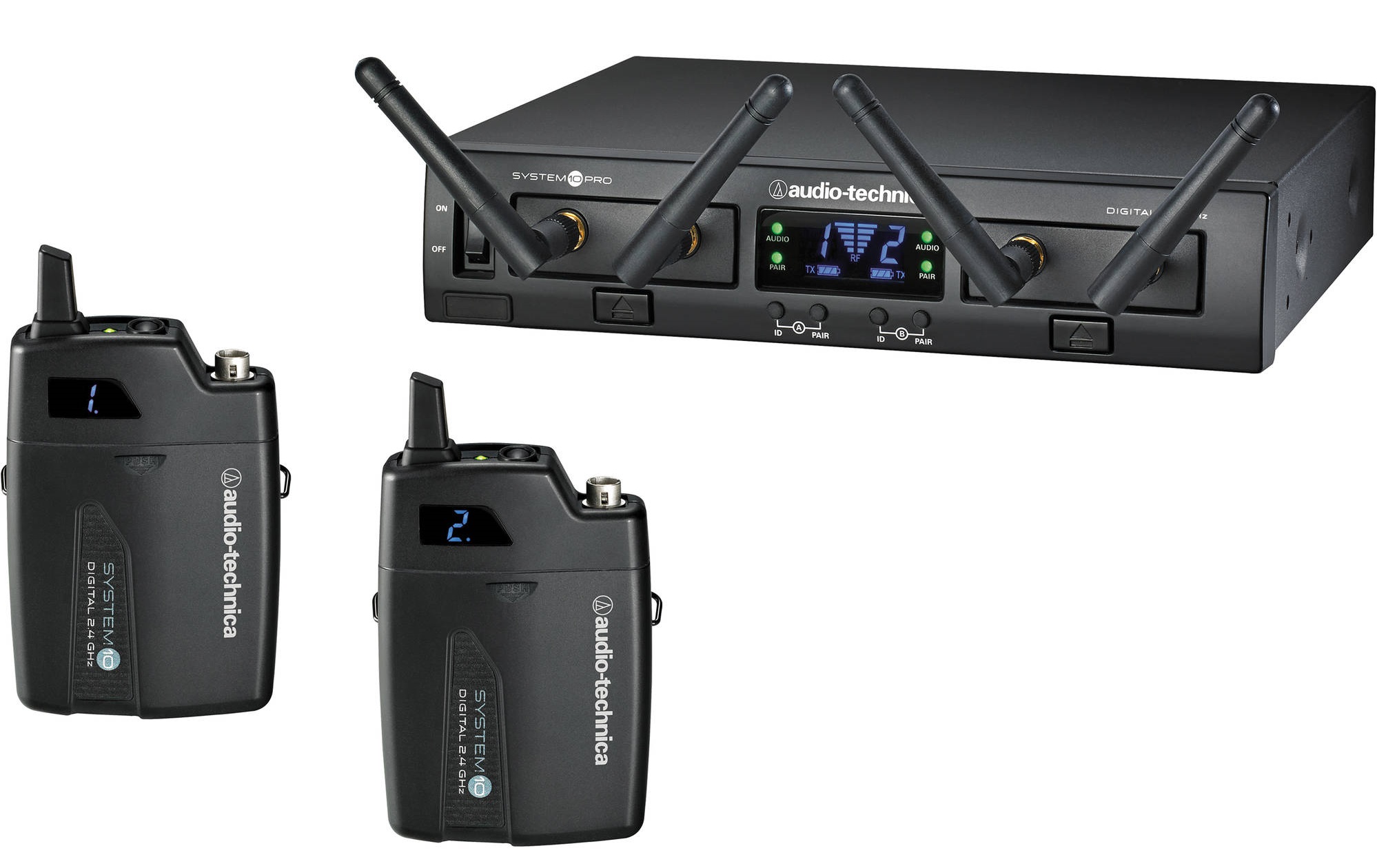 Audio-Technica ATW-1311 System 10 Pro Dual Bodypack System