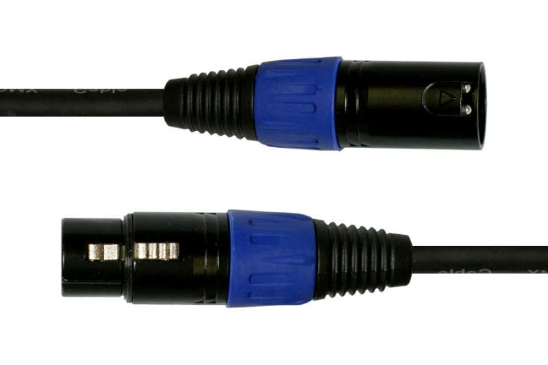 Blizzard Lighting Turnaround | 1ft 5-pin Female to 3-pin Male DMX Cable