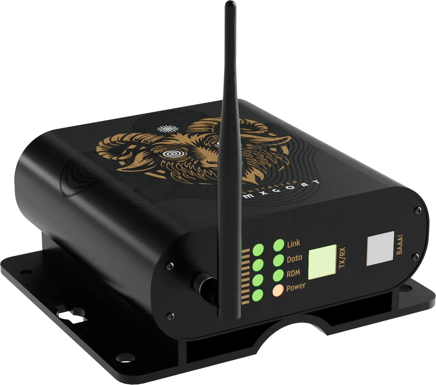 Blizzard Lighting LightCaster CRMX GOAT | 2.4GHz Wireless DMX Transceiver with RDM