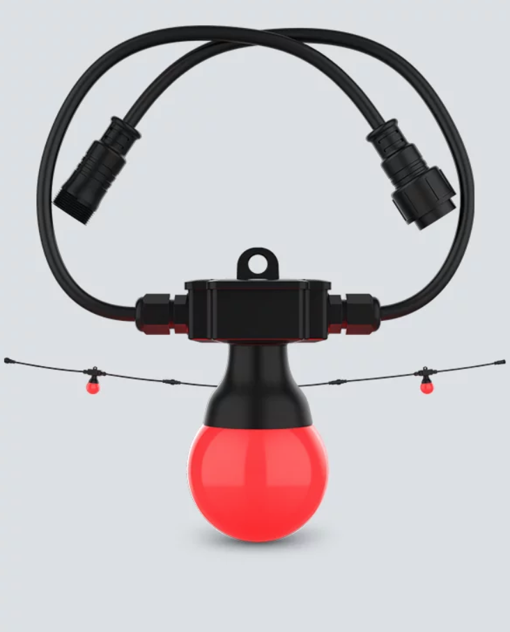 Chauvet DJ Festoon 2 RGB EXT | 20x Bulbs, 49ft String