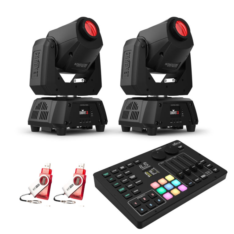 Chauvet DJ Intimidator Spot 160 ILS Bundle with Command