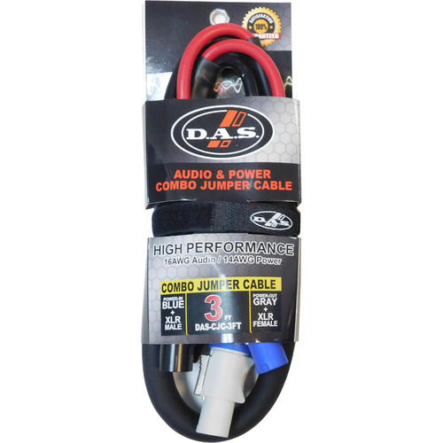 DAS CJC-3FT | 3ft Combo Jumper Cable