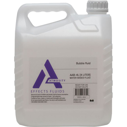 Elation AAB-4L | Water-Based Bubble Fluid (4 Liters)