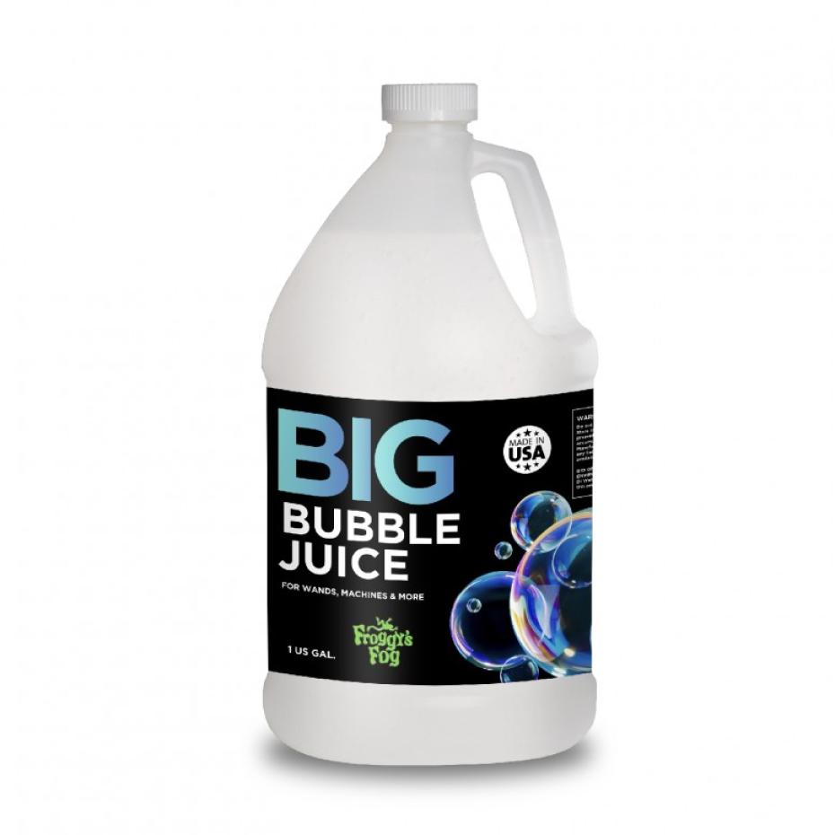 Froggys Fog BIG Bubble Juice BU-BG-1 | Enormous Long-Lasting Bubble Fluid, 1 Gallon