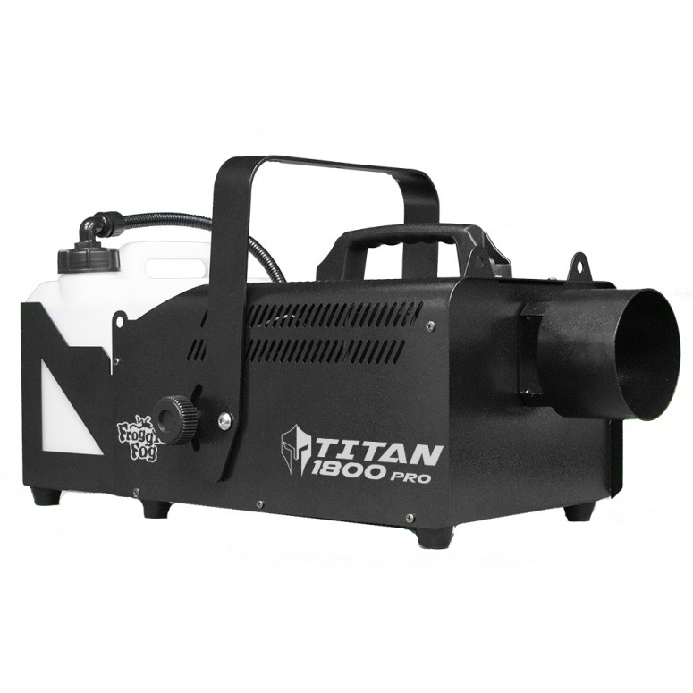 Froggys Fog Titan 1800 Pro | 1800W Professional Fog Machine with QRFT and Wireless Control