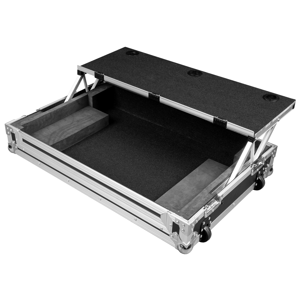 Gator GTOURDSPREV7 | Flight Case with Sliding Laptop Platform for Pioneer DDJ-REV7