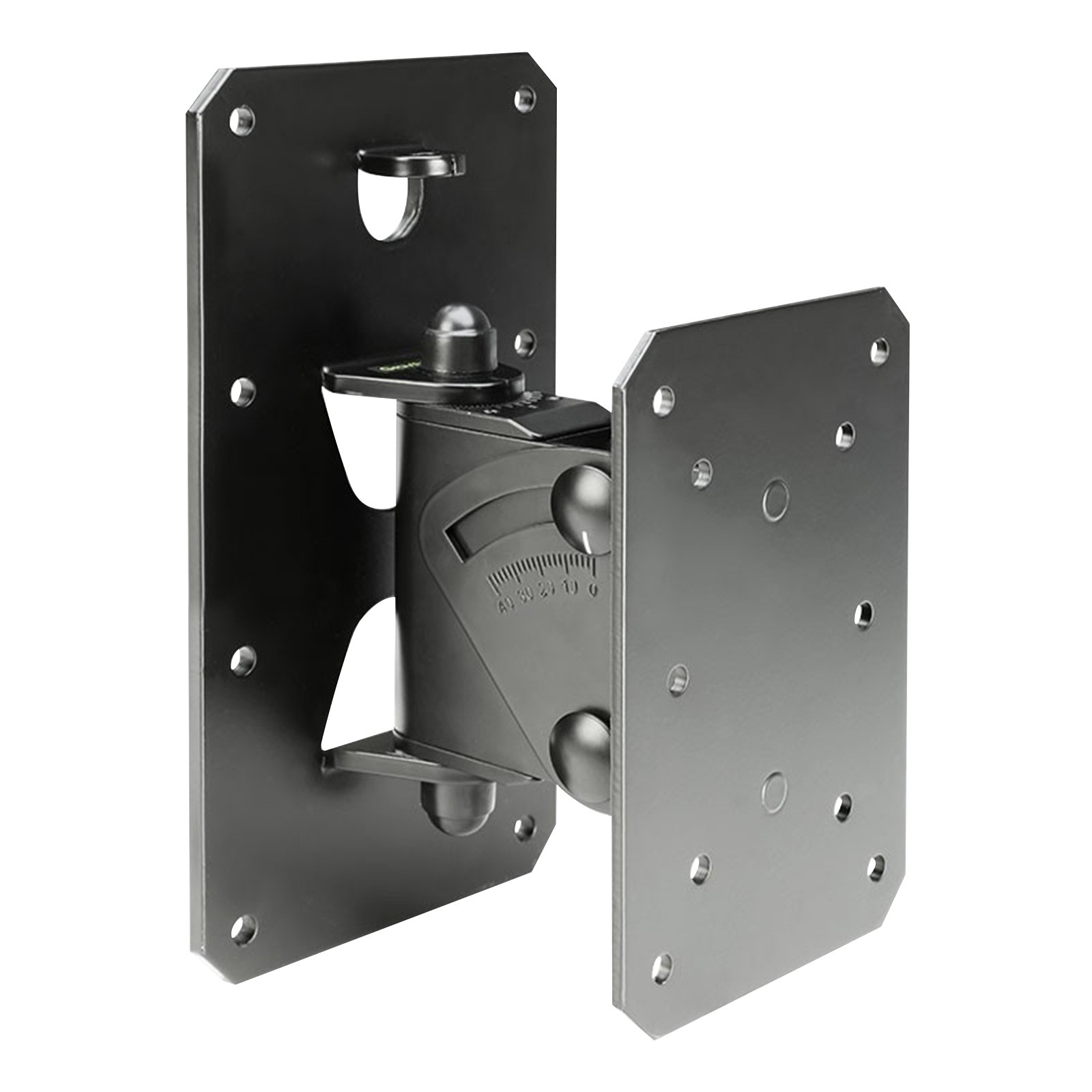 Gravity Stands GSPWMBS30B - Tilt-and-Swivel Wall Mount for Speakers up to 66 lbs (black)