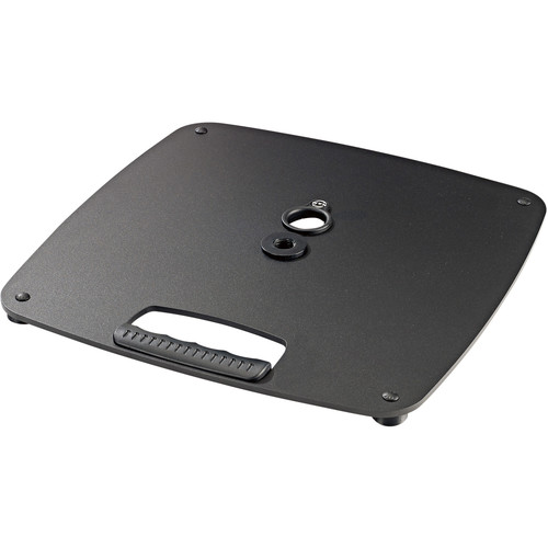 K and M Stands 26703 | Structured Base Plate (Black)