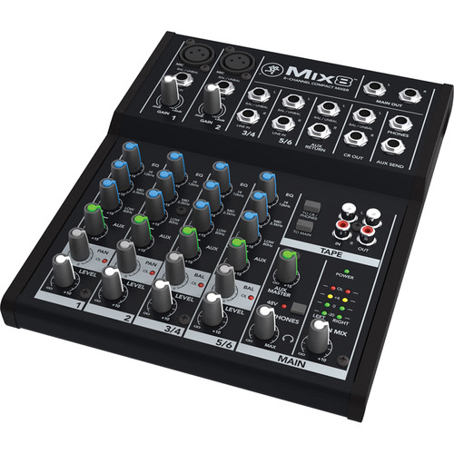 Mackie Mix8 | 8-Channel Compact Mixer