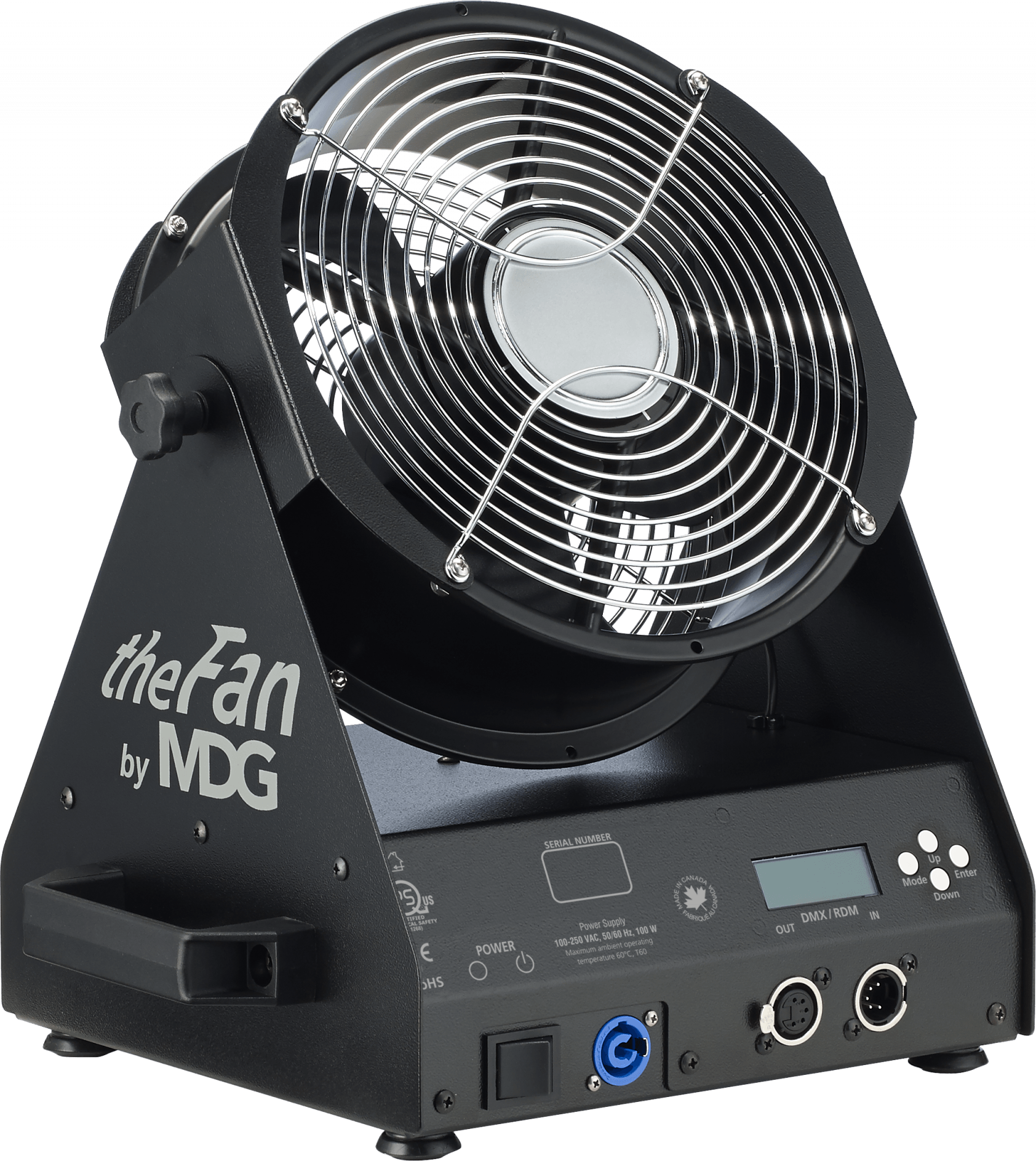 MDG theFAN | 100 Watt Digital Fan with DMX/RDM