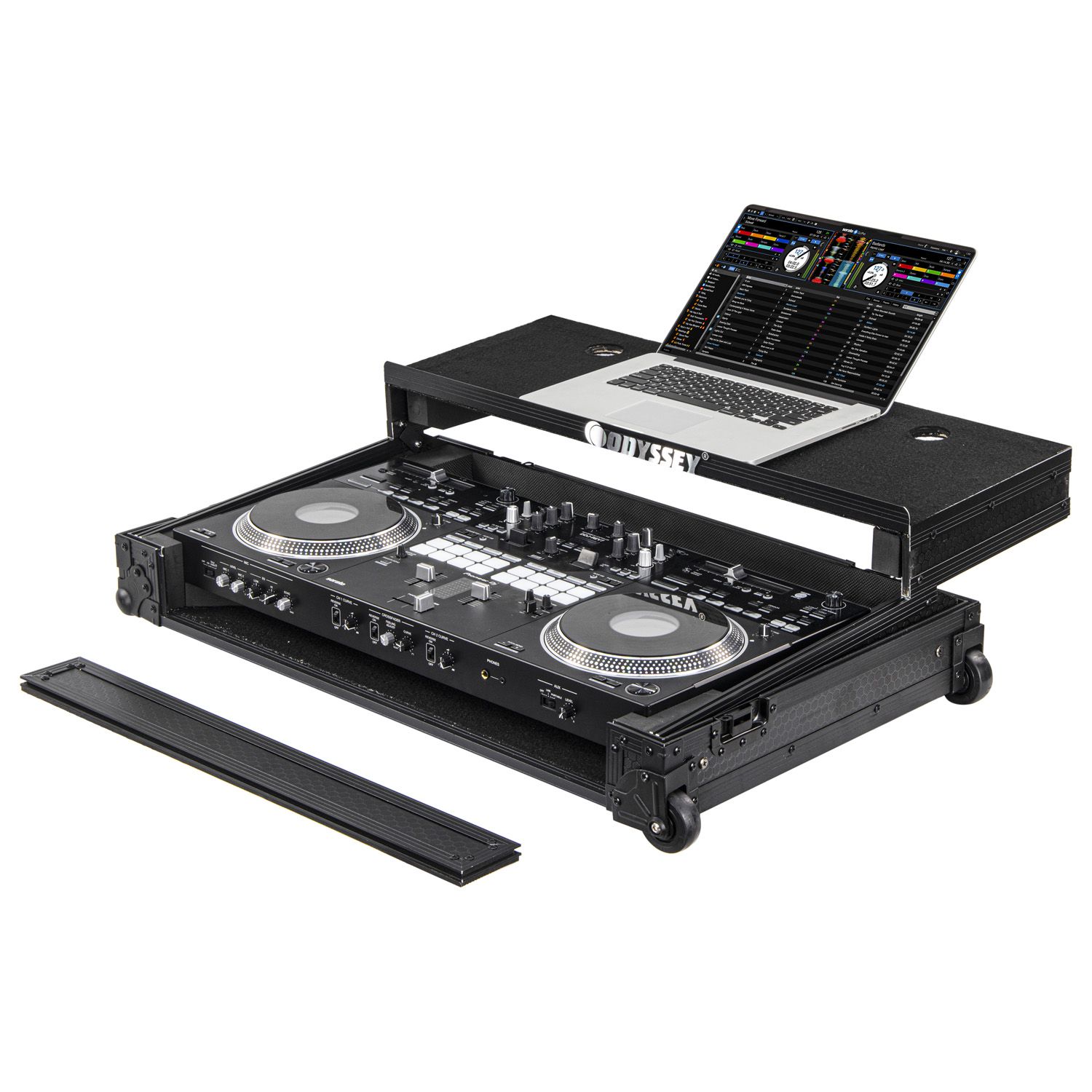 Odyssey 810325 | Pioneer DDJ-Rev7 Flight Case with Glide-Style Laptop Platform