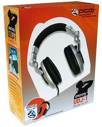 PCDJ UDJ1 USB Headphones + BLUE VRM Software