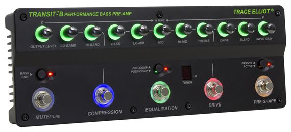 Peavey Trace Elliot Transit B Bass Pre-amp & Effects Pedal