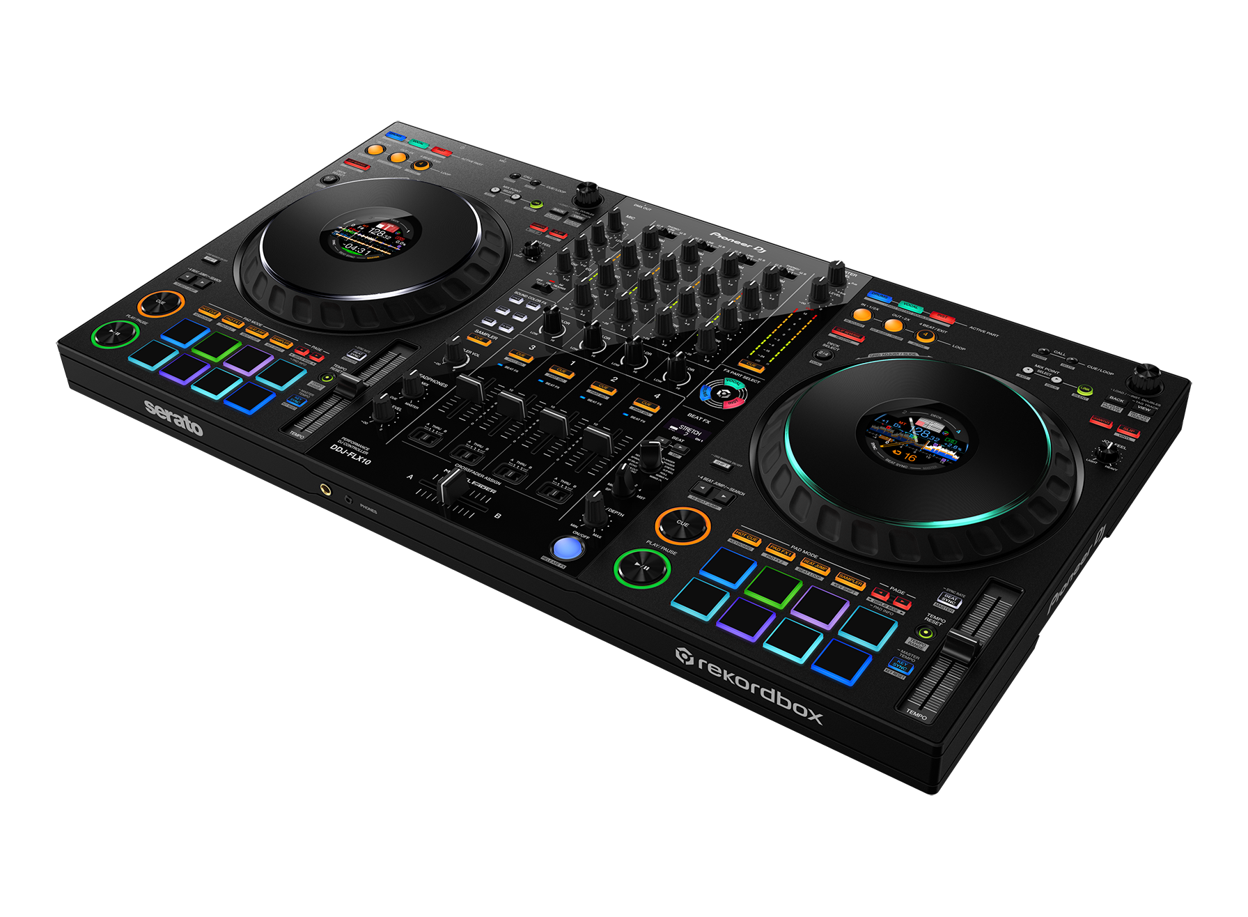 Pioneer DJ DDJ-FLX10 | 4 Decks, Stems, DMX