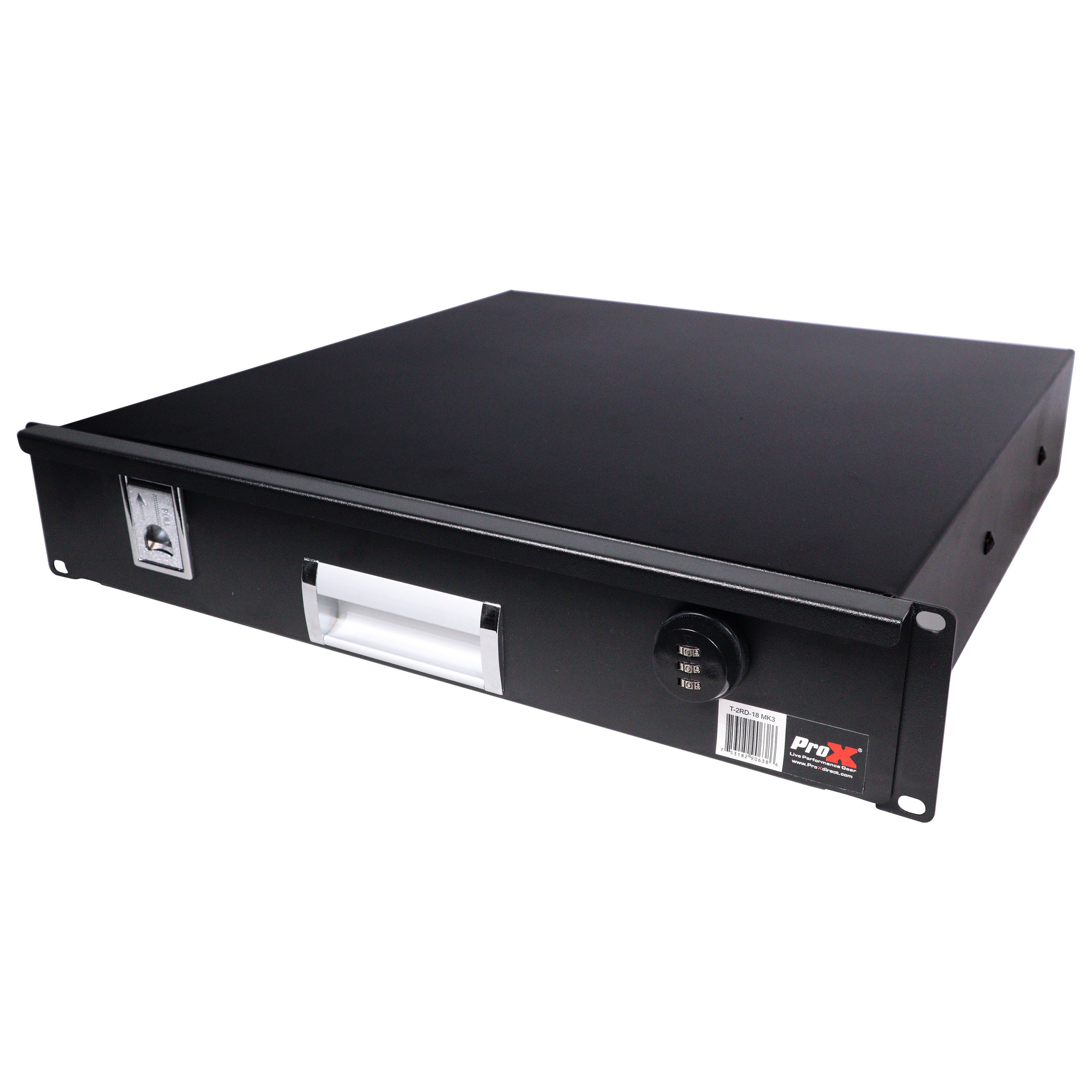 ProX T-2RD-18MK3 | 2U Rack Space 18" Depth Rack Mount Drawer with Programmable Lock