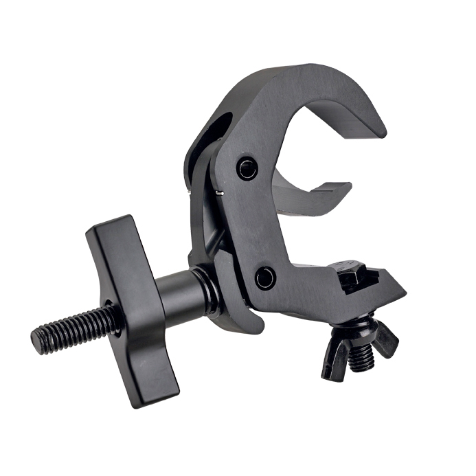 ProX T-C12H-BLK | Self-Locking M10 Clamp for 2" Truss (330 lbs, Black)