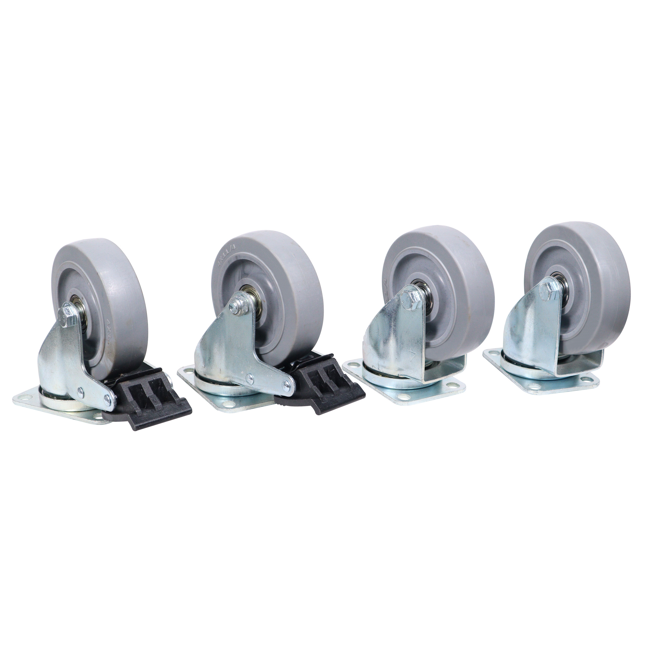 ProX X-CASTER4GR95X65 | Industrial Grade Replacement 4 inch Caster Wheels