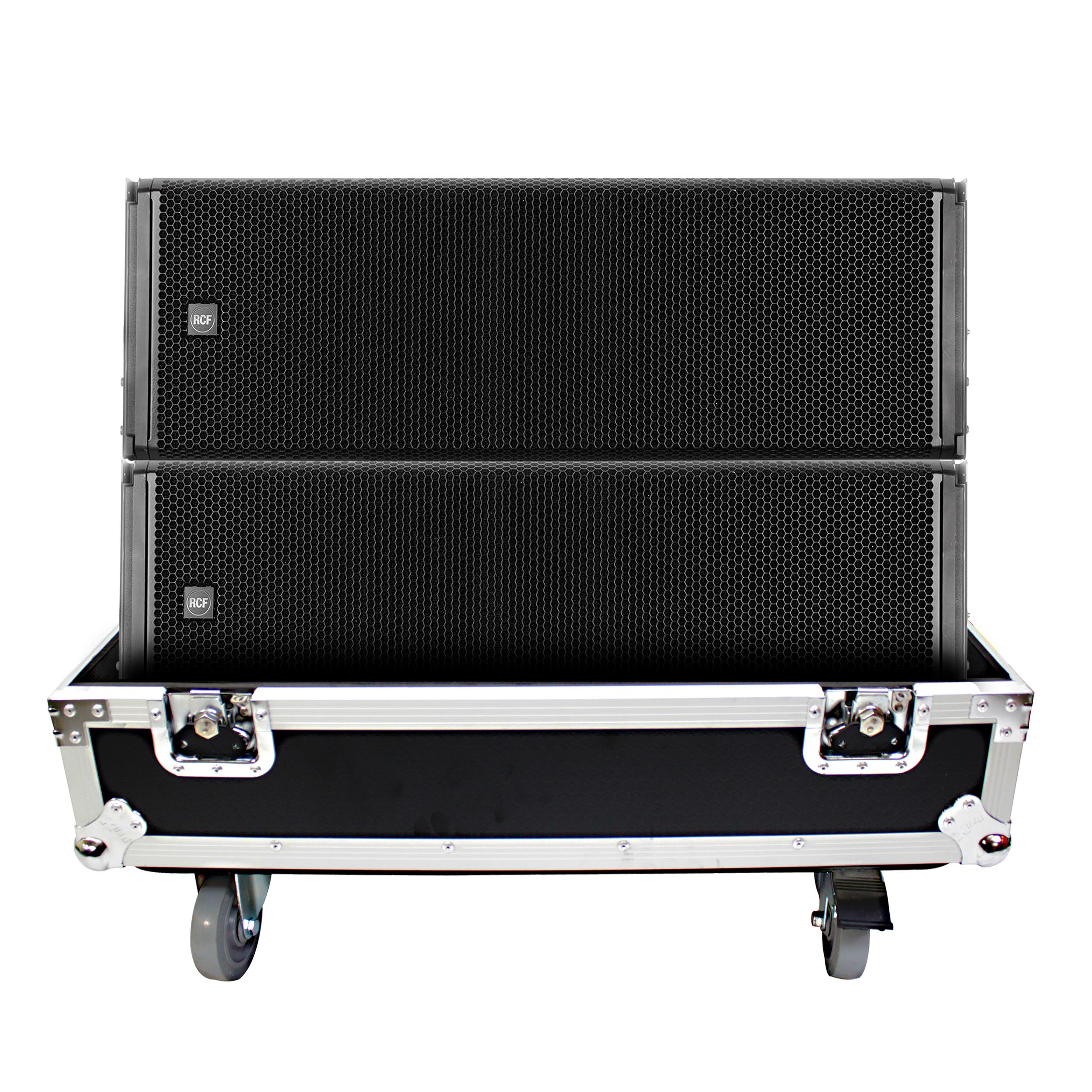 ProX X-RCF-HDL30A LAX2W | RCF HDL 30-A  Flight Case w/ Wheels (Holds 2 Speakers)