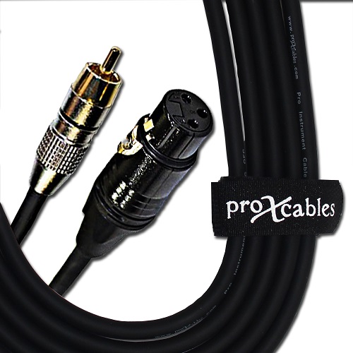 ProX XC-RXF5 | 5' XLR to RCA Cable