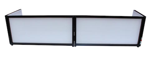 ProX XF-TTFB | 6ft Table Top Facade (black frame)