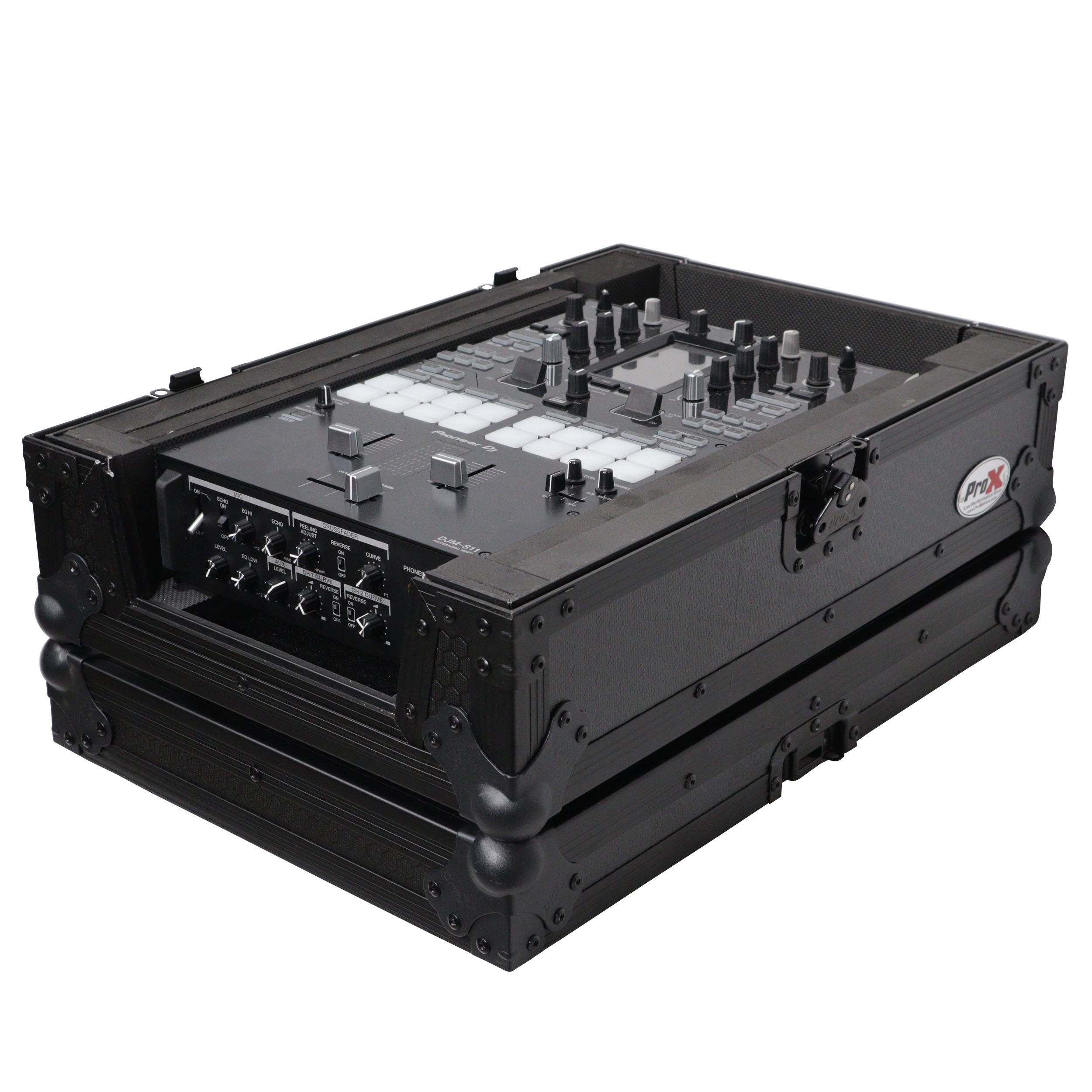 ProX XS-M11BL |  Black Universal Flight Case for Pioneer DJM S11 / RANE SEVENTY SEVENTY 72 MK2