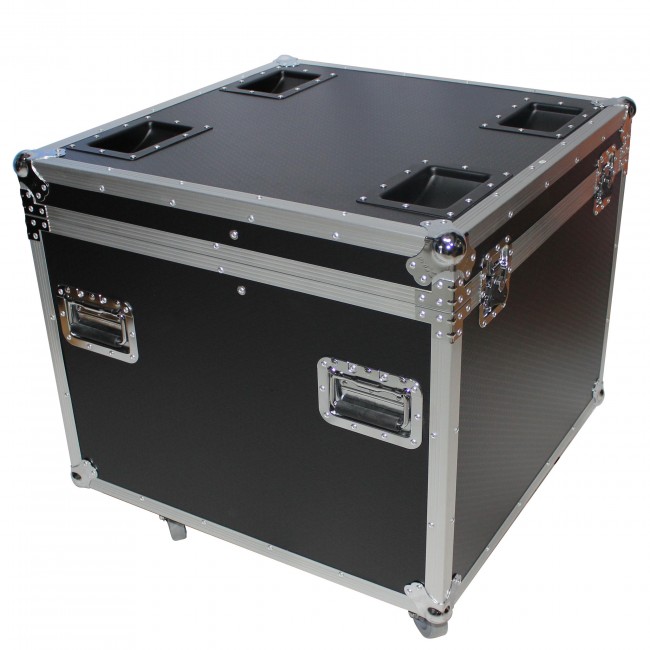 ProX XS-UTL6 Heavy Duty Touring Case Utility Trunk with Caster Dish & Wheels