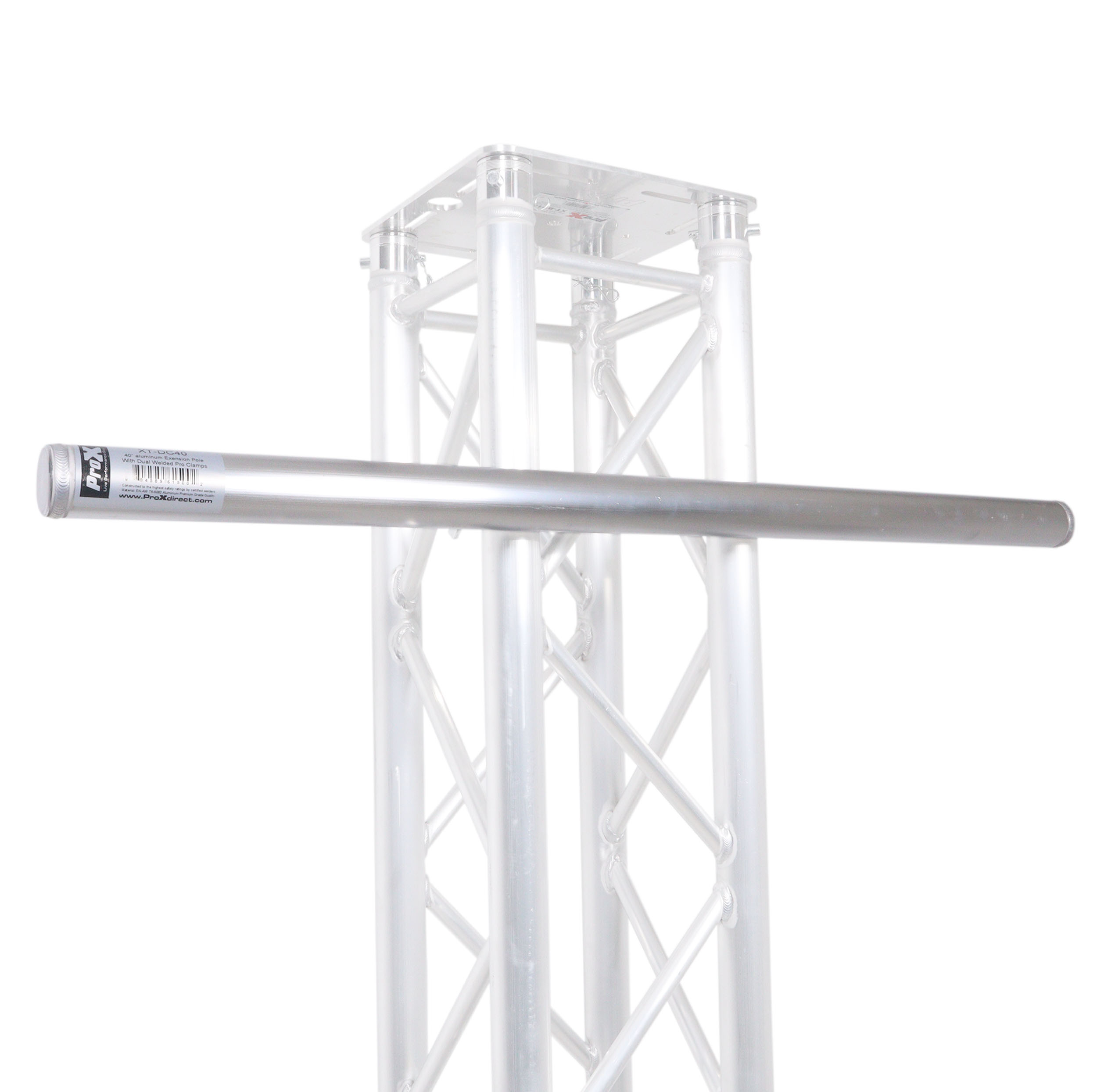 ProX XT-DC40 | 40-Inch Truss Mounting Pole for Stage Lighting