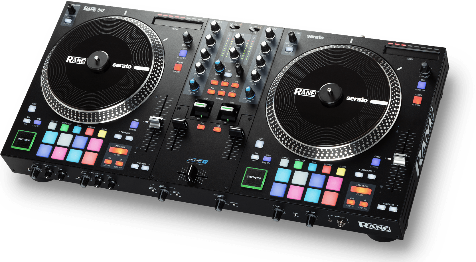 Rane One | 2-Ch Motorized DJ Controller with 7" Turntable Platters