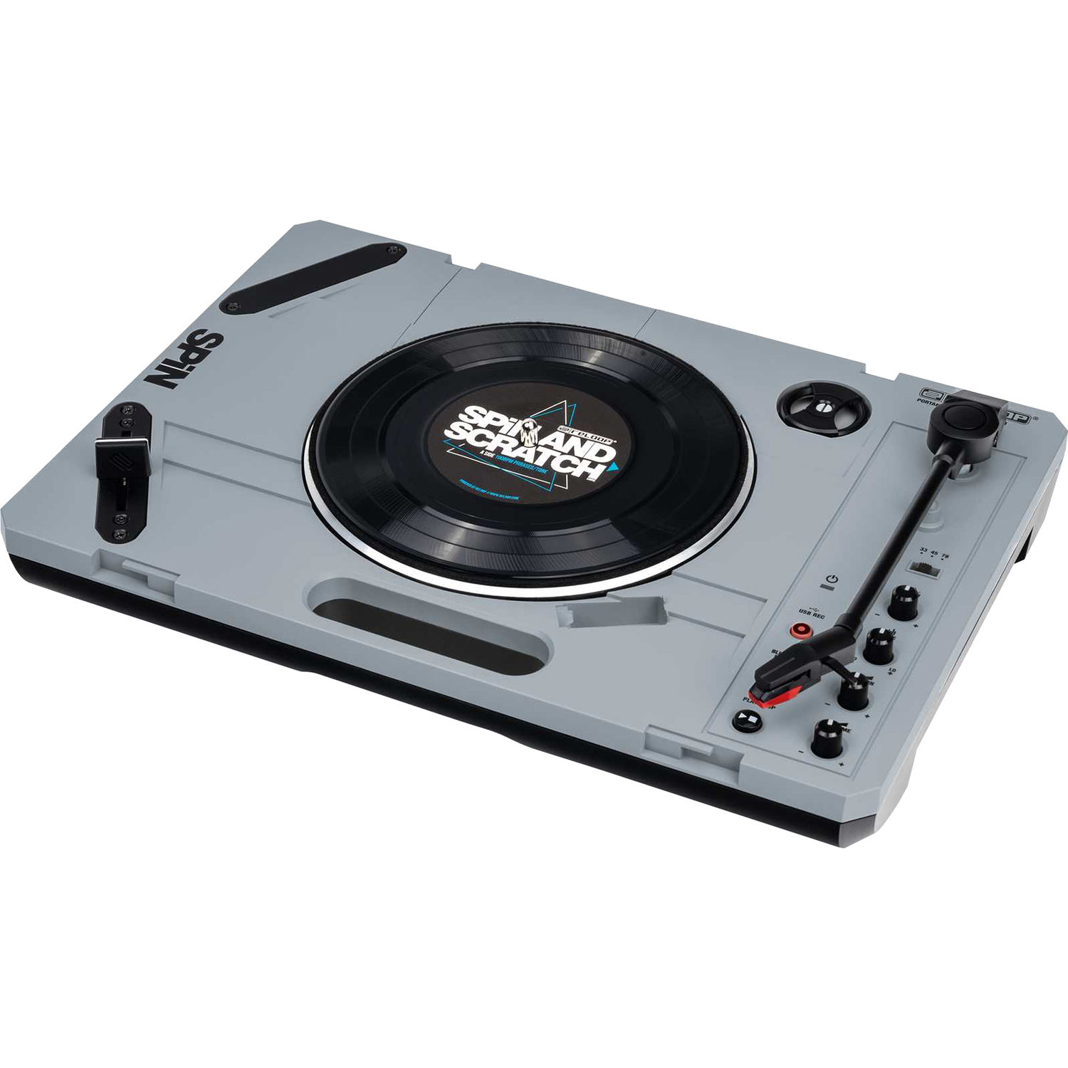 Reloop SPIN | Portable Turntable with Bluetooth & Speaker