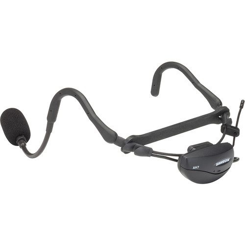 Samson SW7QTCE-K1 | AH7 Transmitter with QE Fitness Headset Microphone (K1 Band)