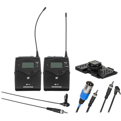 Sennheiser EW 112P G4-A | Camera-Mount Wireless Omni Lavalier Microphone System (A: 516 to 558 MHz)