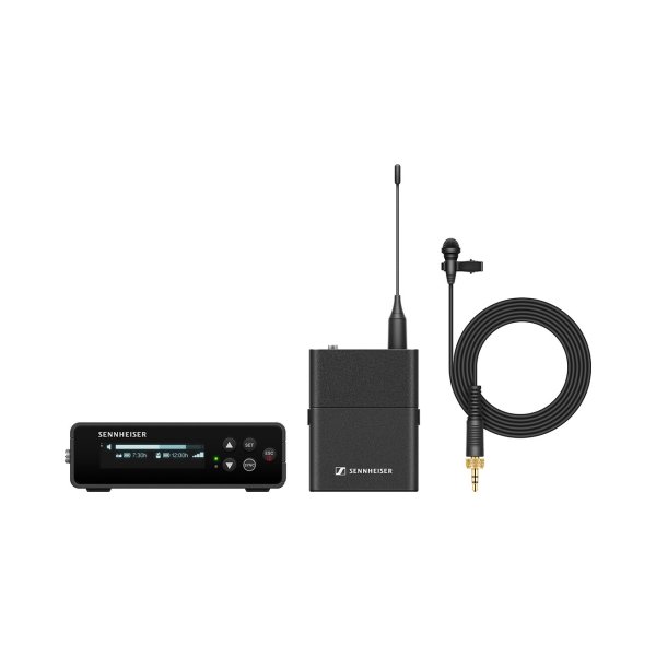 Sennheiser EW-DP ME-2 SET (Q1-6) | Camera-Mount Digital Wireless Omni Lavalier Mic System (Q1-6: 470 to 526 MHz)