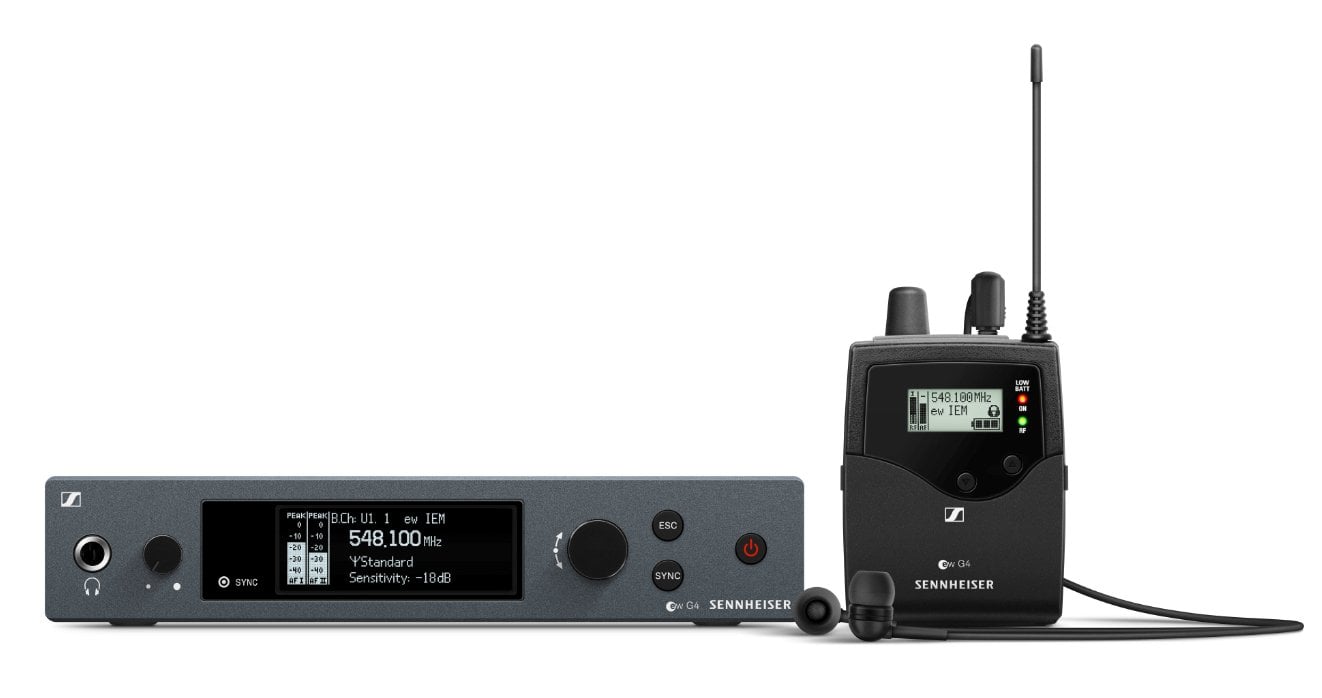 Sennheiser ew IEM G4 (Band A) | In Ear Wireless Monitoring Set